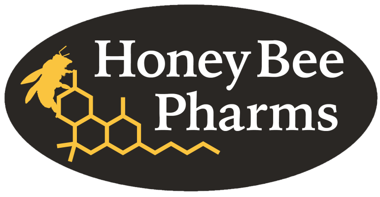 HoneyBee Pharms Logo Round